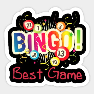 Bingo best Game, Bingo best Play Sticker